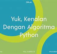 Algoritma Dan Pemrograman Komputer Dengan Python